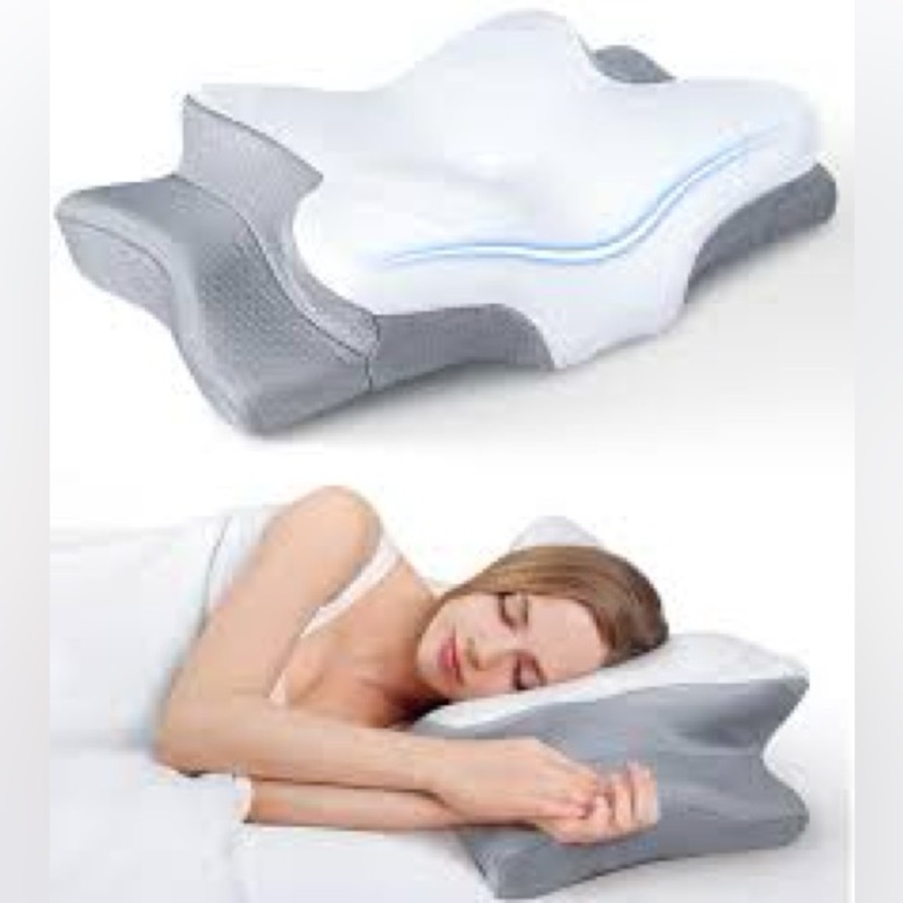 Cozyplayer Ultra Pain Relief Cooling Pillow for Neck Support
